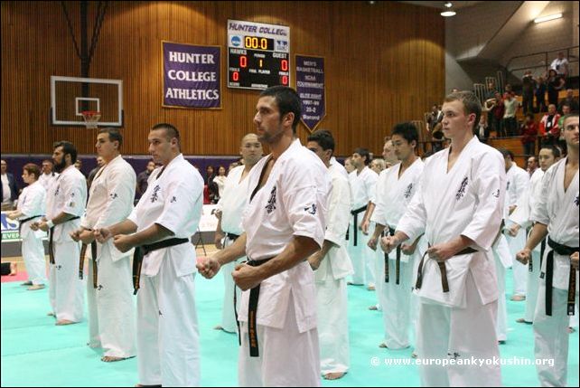 Kumite competitors