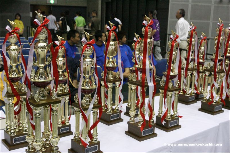 Trophees for the winners