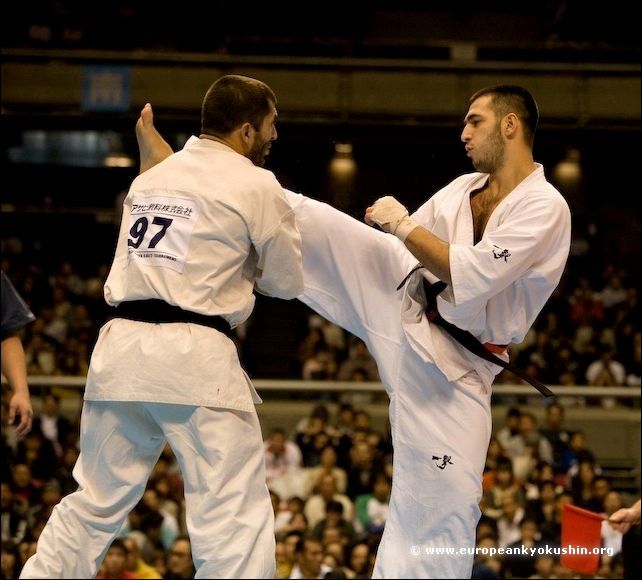 Karpenko vs Kurbanov<br>jodan-mawashi-geri