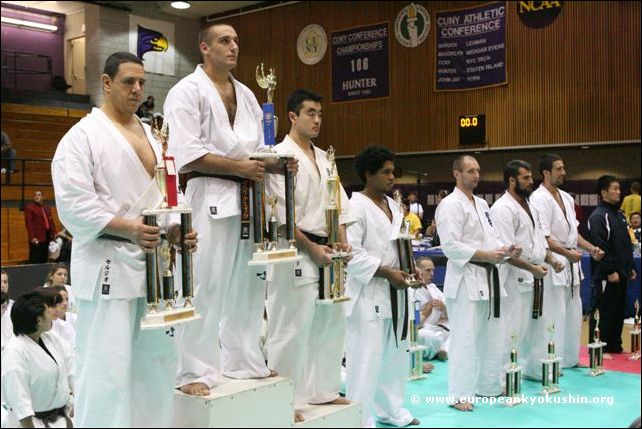 Kumite Men medalists
