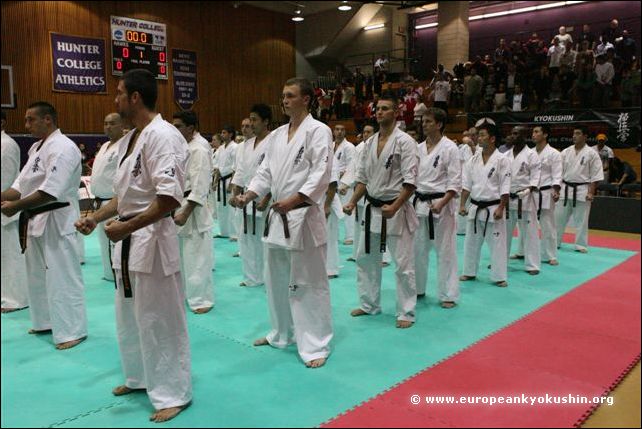 Kumite competitors