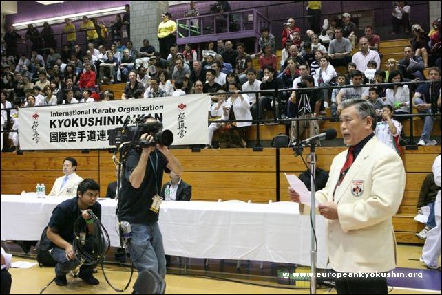 Shihan Seiji Isobe<br>Opening speech